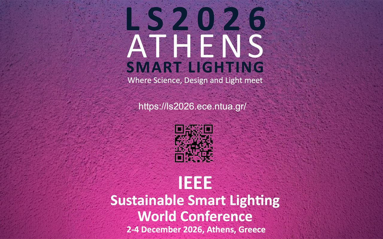 IEEE Sustainable Smart Lighting World Conference 2026 Comes to Athens