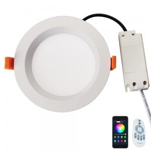 12W RGBW thông minh bóng đèn downlight dẫn 12watt Downlights phòng tắm Downlights bếp