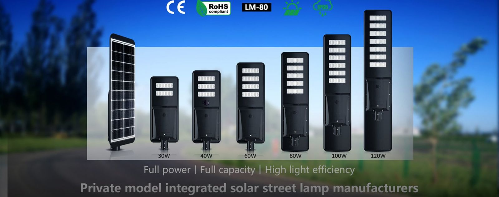 solar led street light