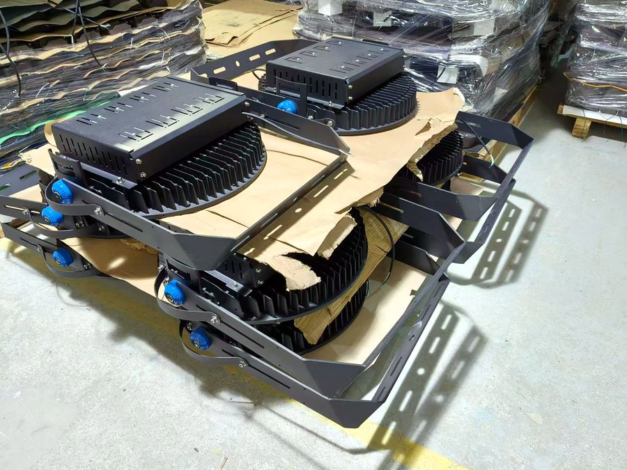 Finished UFO high bay orders being loaded for delivery