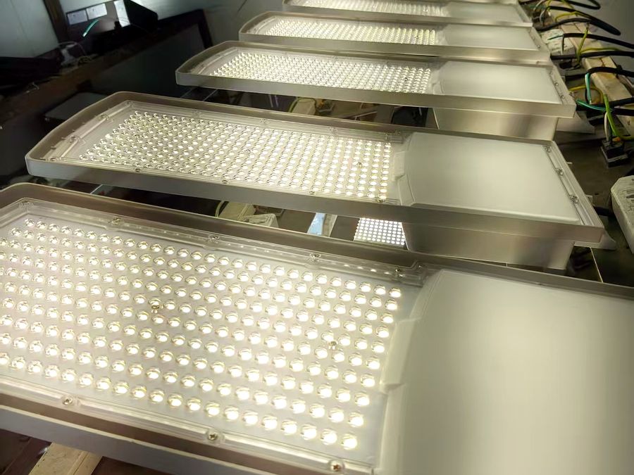 LED wall pack production area LED wall pack production area
