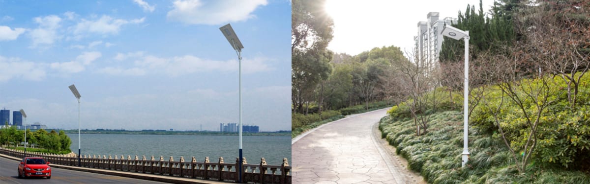 Applicazione di illuminazione stradale solare da 6 W